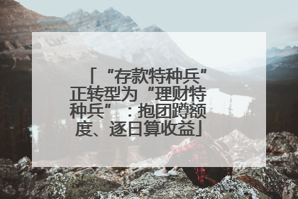 “存款特种兵”正转型为“理财特种兵”：抱团蹲额度、逐日算收益