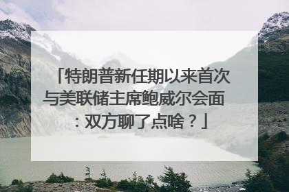 特朗普新任期以来首次与美联储主席鲍威尔会面：双方聊了点啥？