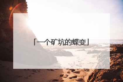 一个矿坑的蝶变