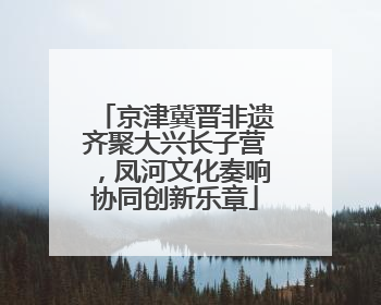 京津冀晋非遗齐聚大兴长子营，凤河文化奏响协同创新乐章
