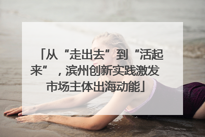 从“走出去”到“活起来”，滨州创新实践激发市场主体出海动能