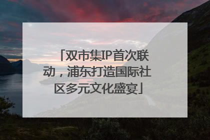 双市集IP首次联动，浦东打造国际社区多元文化盛宴