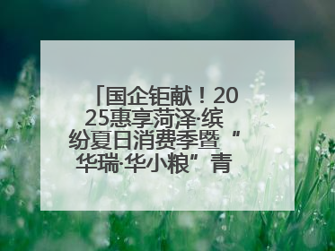 国企钜献！2025惠享菏泽·缤纷夏日消费季暨“华瑞·华小粮”青岛啤酒节启幕！