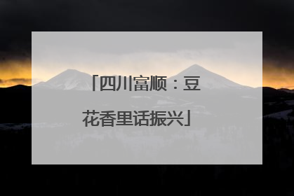 四川富顺：豆花香里话振兴