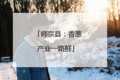 师宗县：香葱产业一路鲜