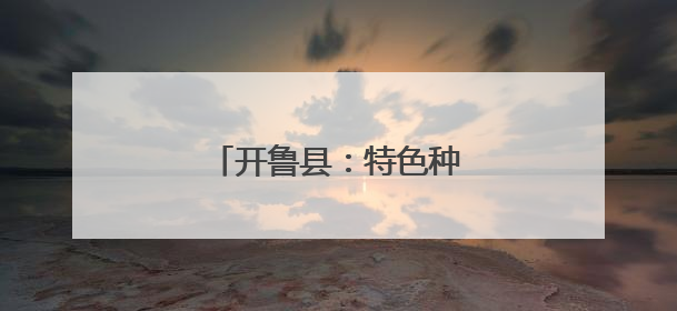 开鲁县：特色种植一片“薯光”