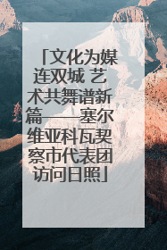 文化为媒连双城 艺术共舞谱新篇——塞尔维亚科瓦契察市代表团访问日照