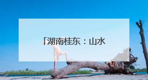 湖南桂东：山水四都 夏日探奇