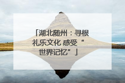 湖北随州：寻根礼乐文化 感受“世界记忆”