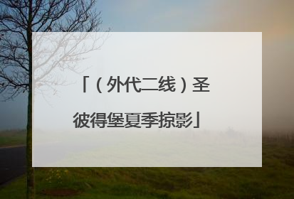 （外代二线）圣彼得堡夏季掠影