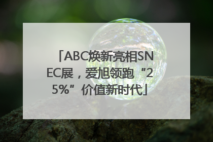 ABC焕新亮相SNEC展，爱旭领跑“25%”价值新时代